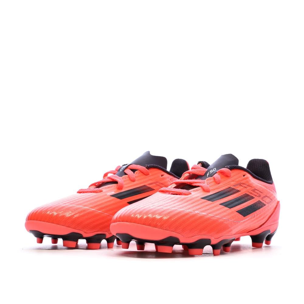 Chaussures de football Rouge/Noir Garçon Adidas F50 League 6