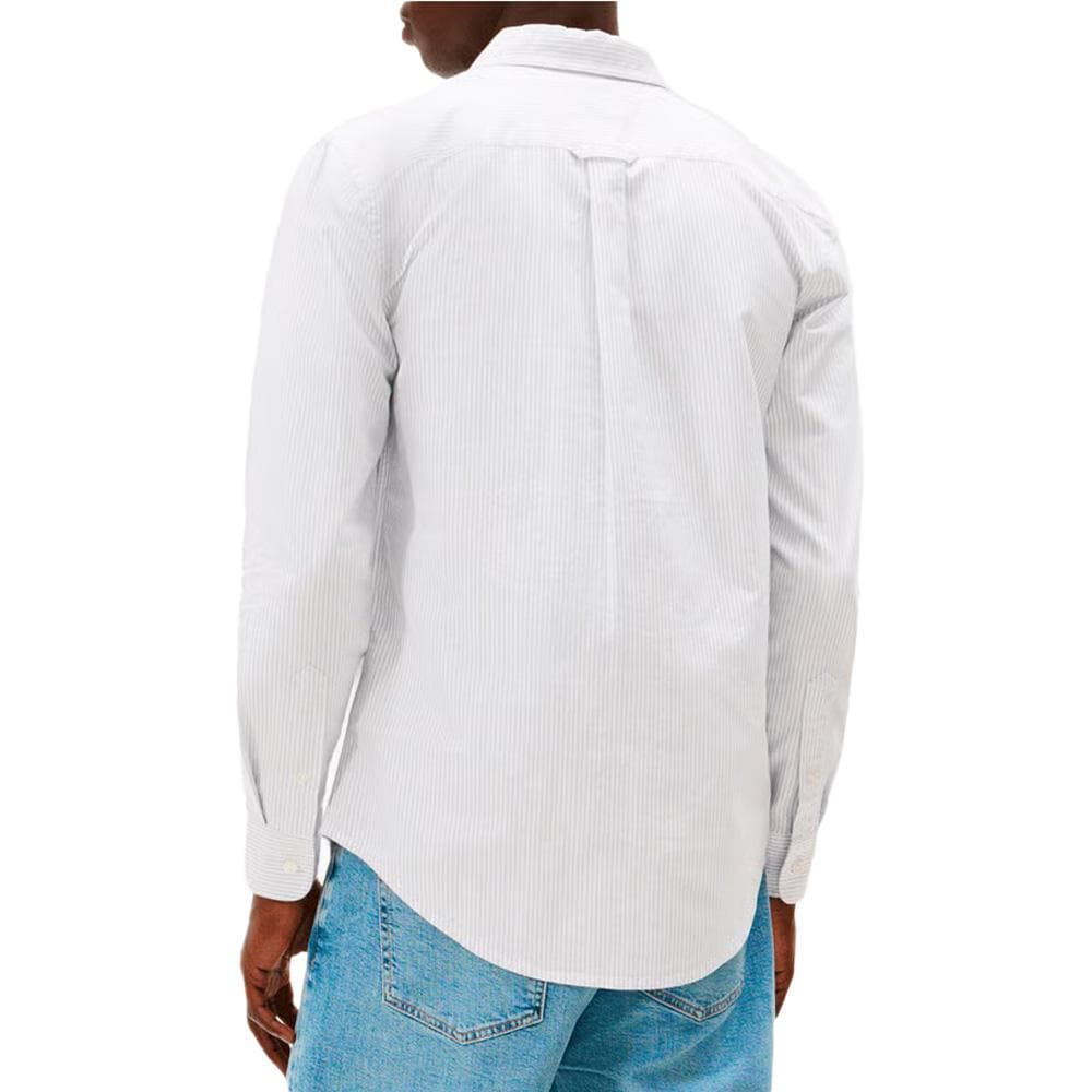 Chemise Rayures Bleu/Blanc Homme Tommy Hilfiger Slim Stripe 2