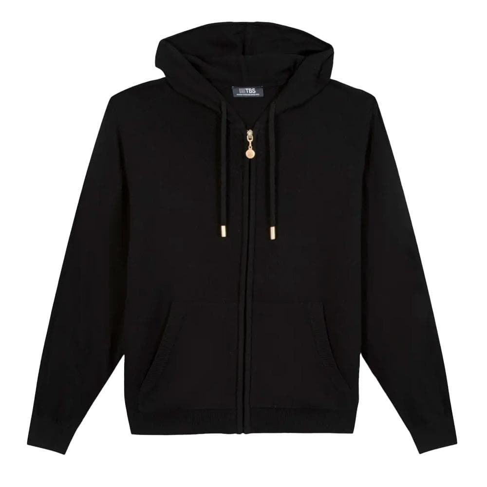 Sweat Noir Femme TBS ENOLA 1