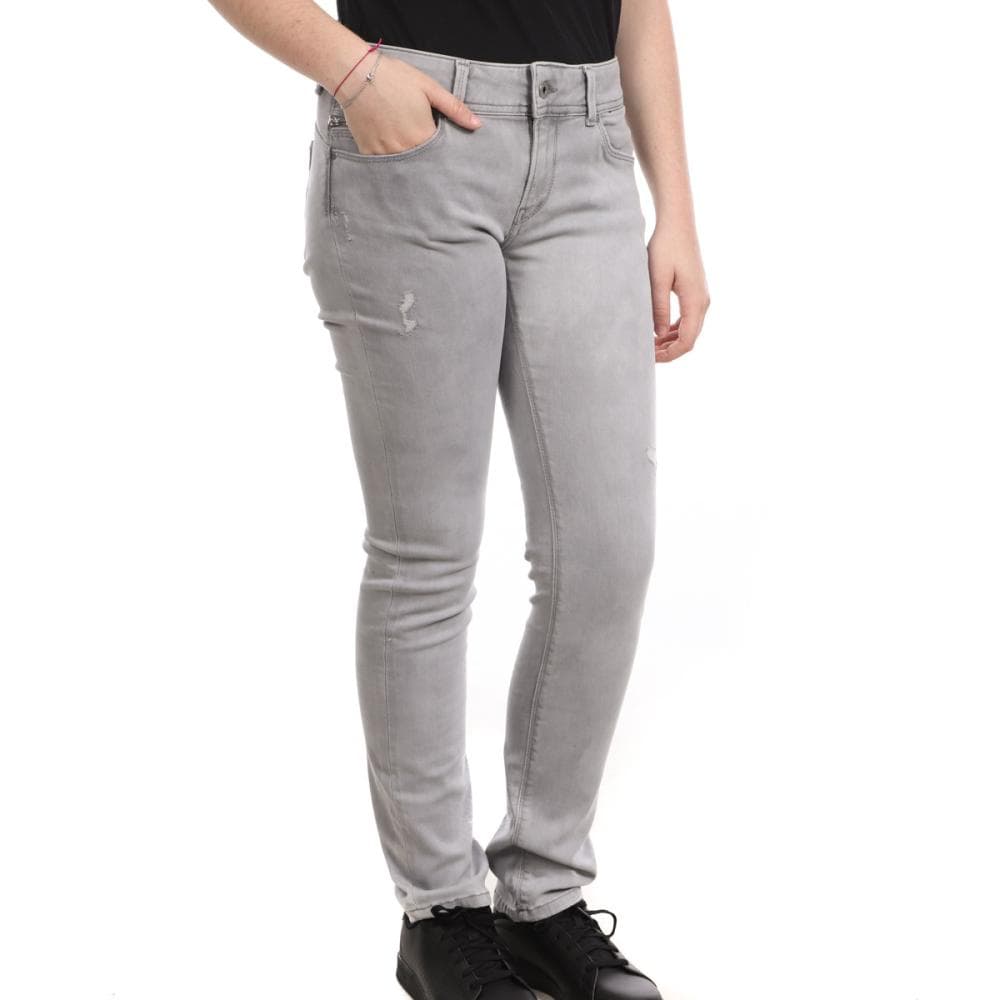 Jean Gris Slim Femme Pepe Jeans Katha PL202236 1