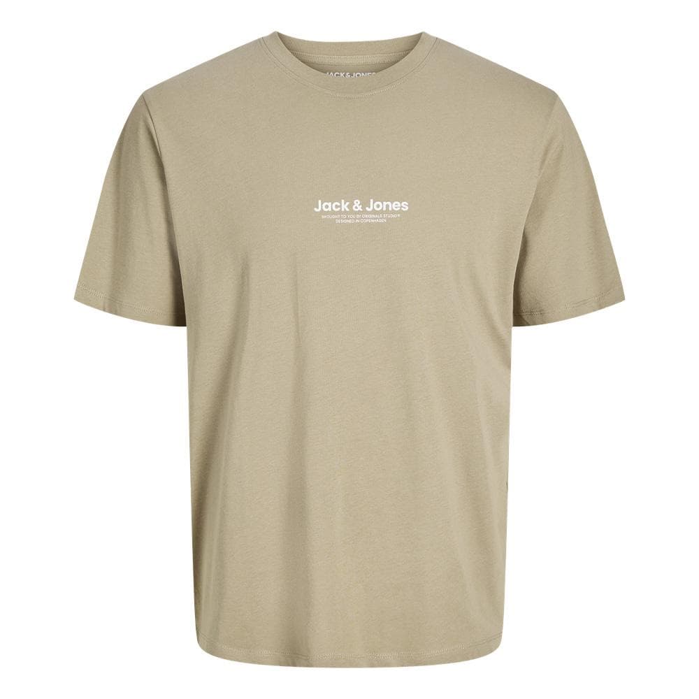T-shirt Beige Homme Jack & Jones Whvesterbro 12266156 1