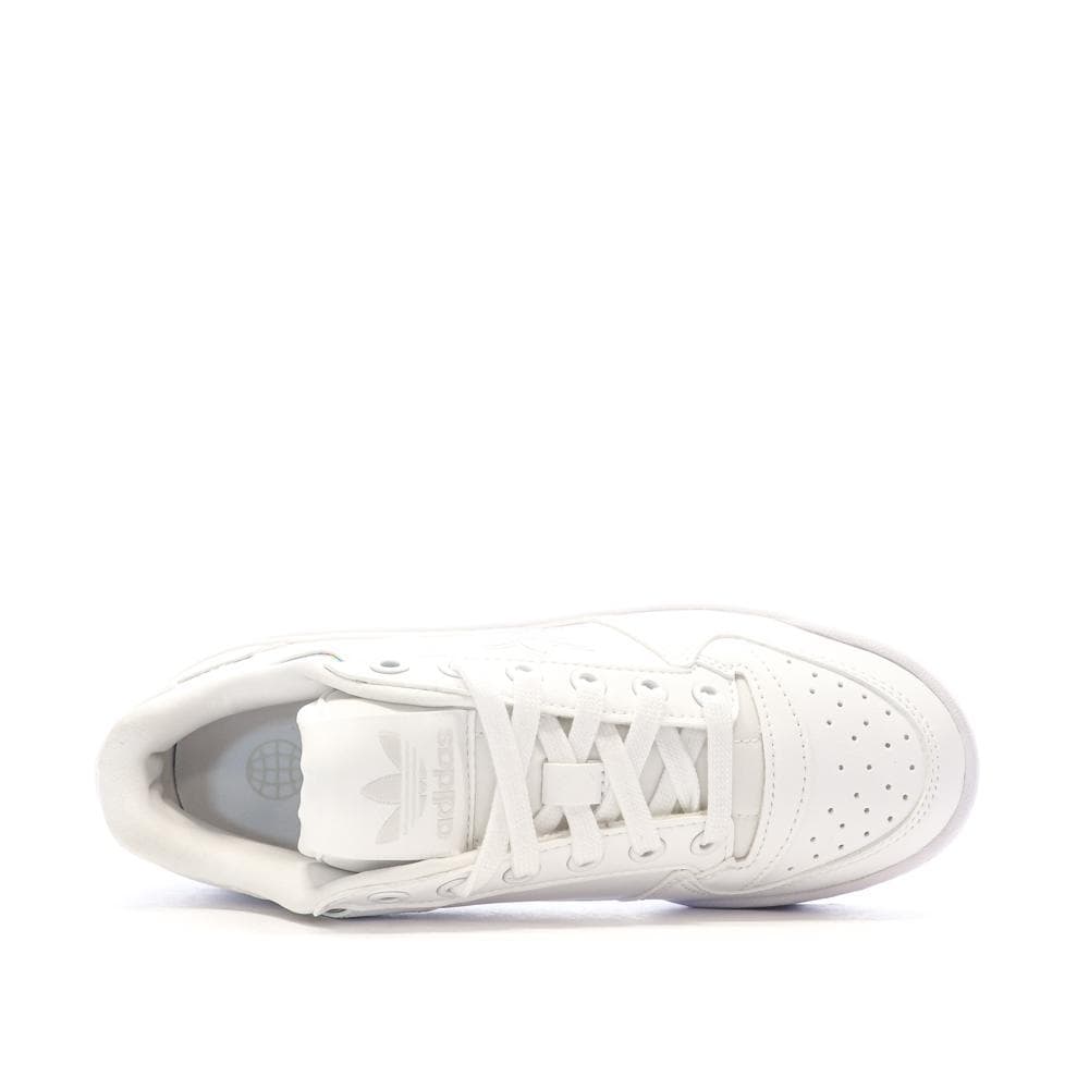 Baskets Blanches Femme Adidas Forum Bold 4