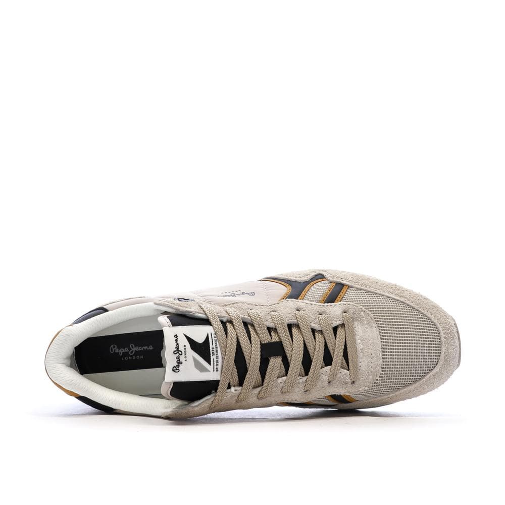 Baskets Beige Homme Pepe Jeans Brit Fun M 4