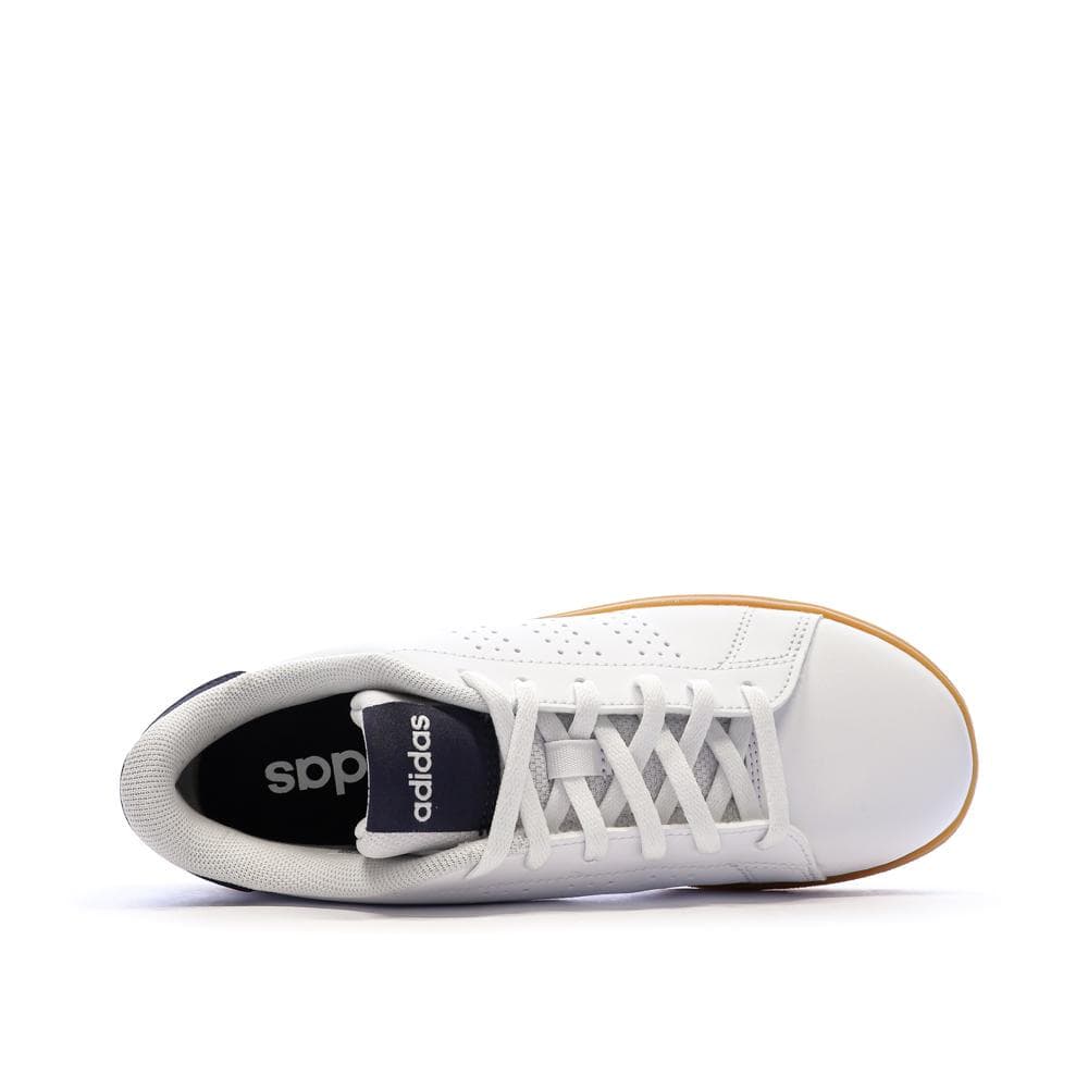 Baskets Blanches Homme Adidas Advantage Bases 4