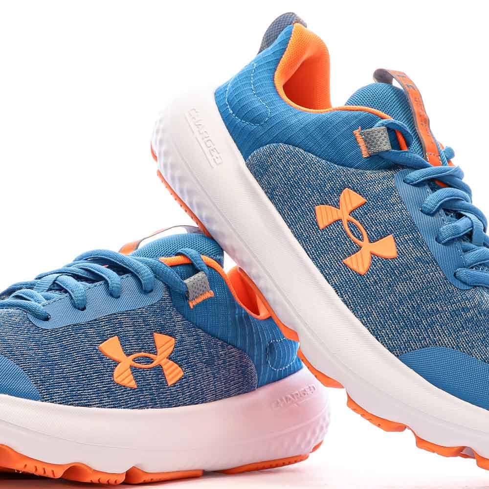 Baskets Bleu/Orange Garçon Under Armour Charged Revitalize 7