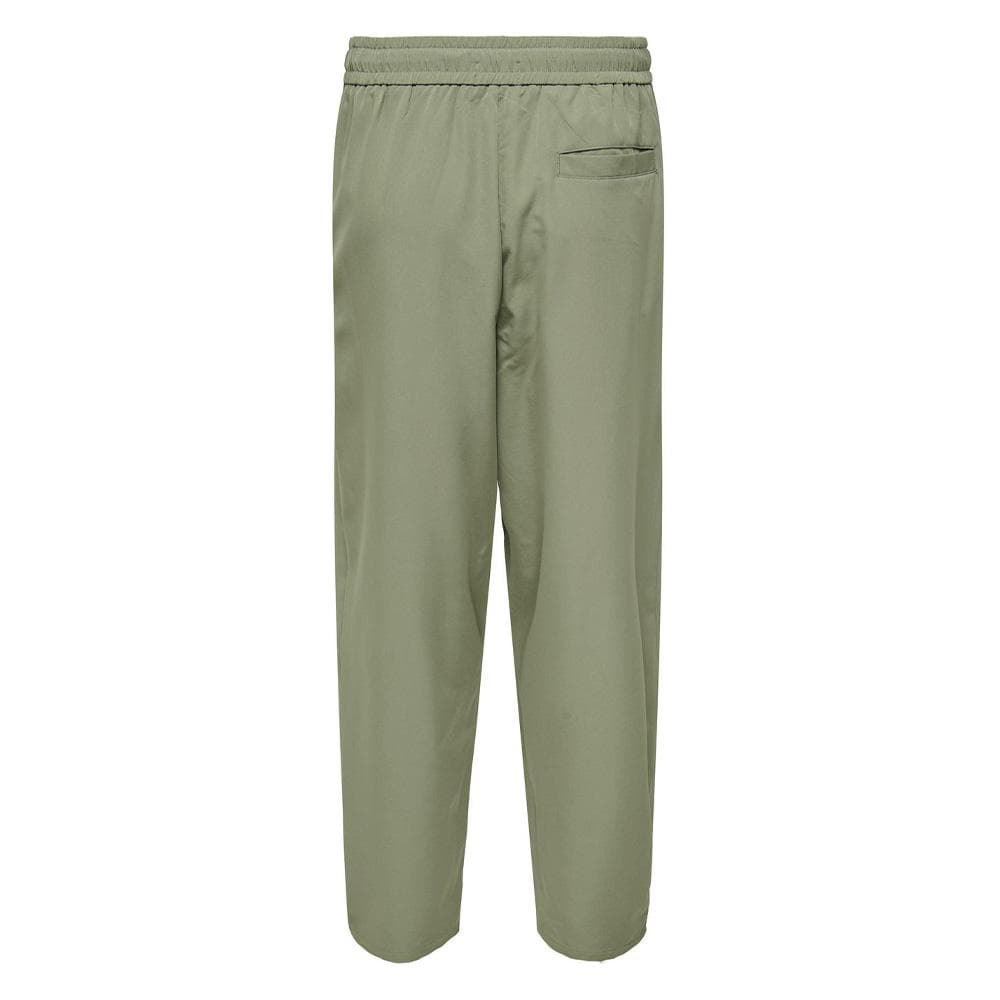 Pantalon fluide Vert Homme Only & Sons Lance 2