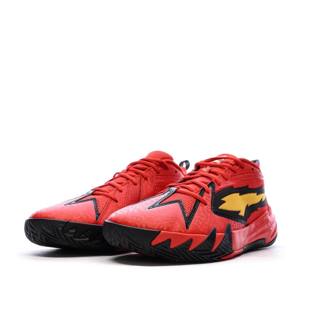 Chaussures de Basketball Rouges Homme Puma Scoot Zeros Retro 6