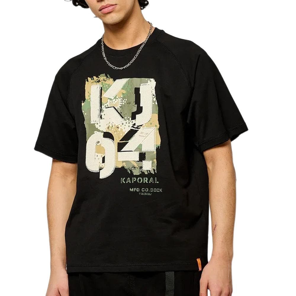 T-Shirt Noir Homme Kaporal JOCK 1