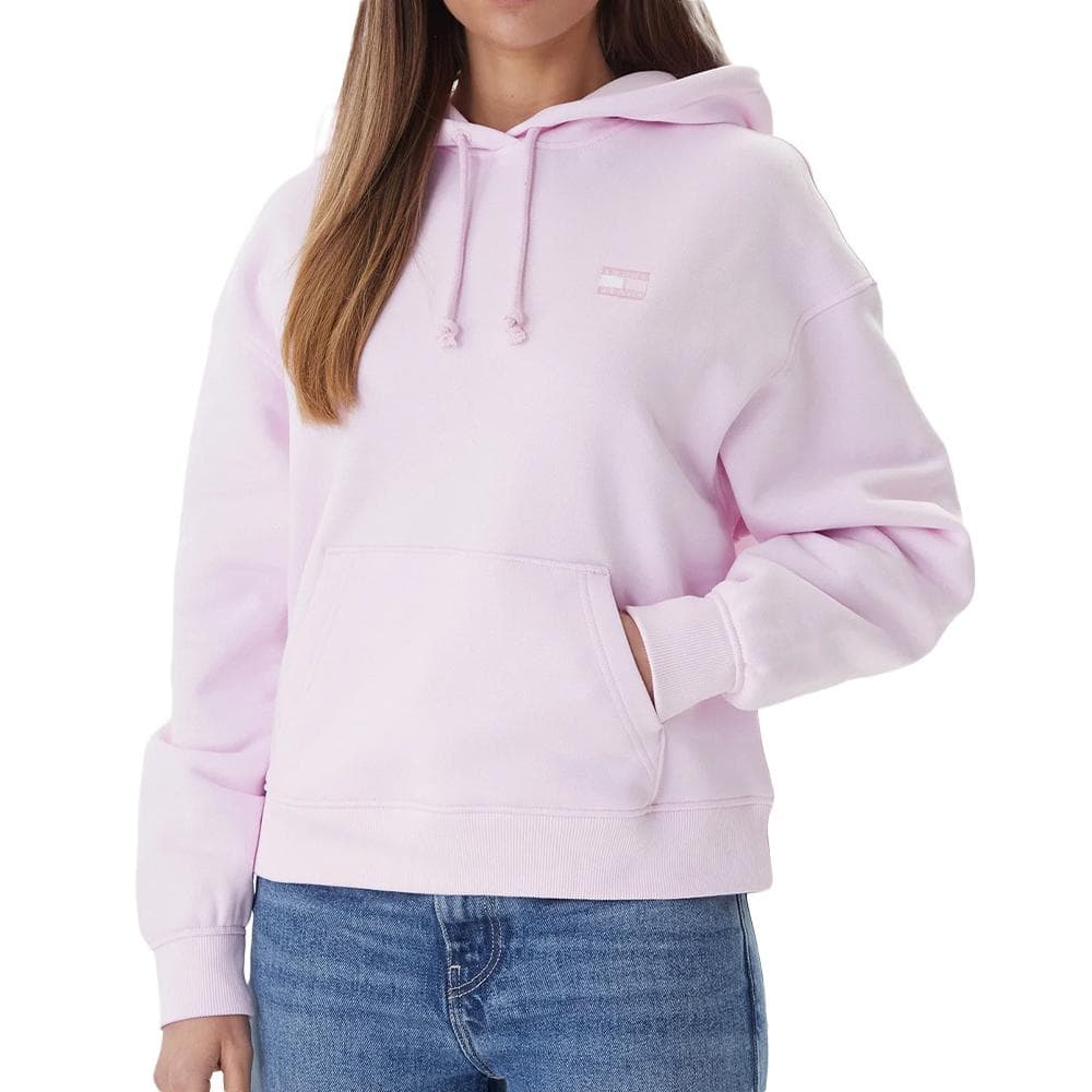 Sweat Rose Femme Tommy Hilfiger Badges 1