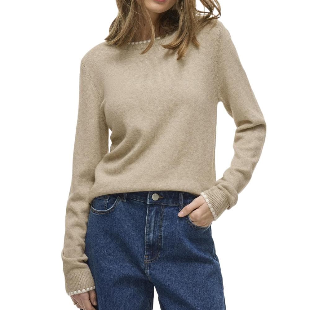 Pull Beige Femme Vila Virils 1