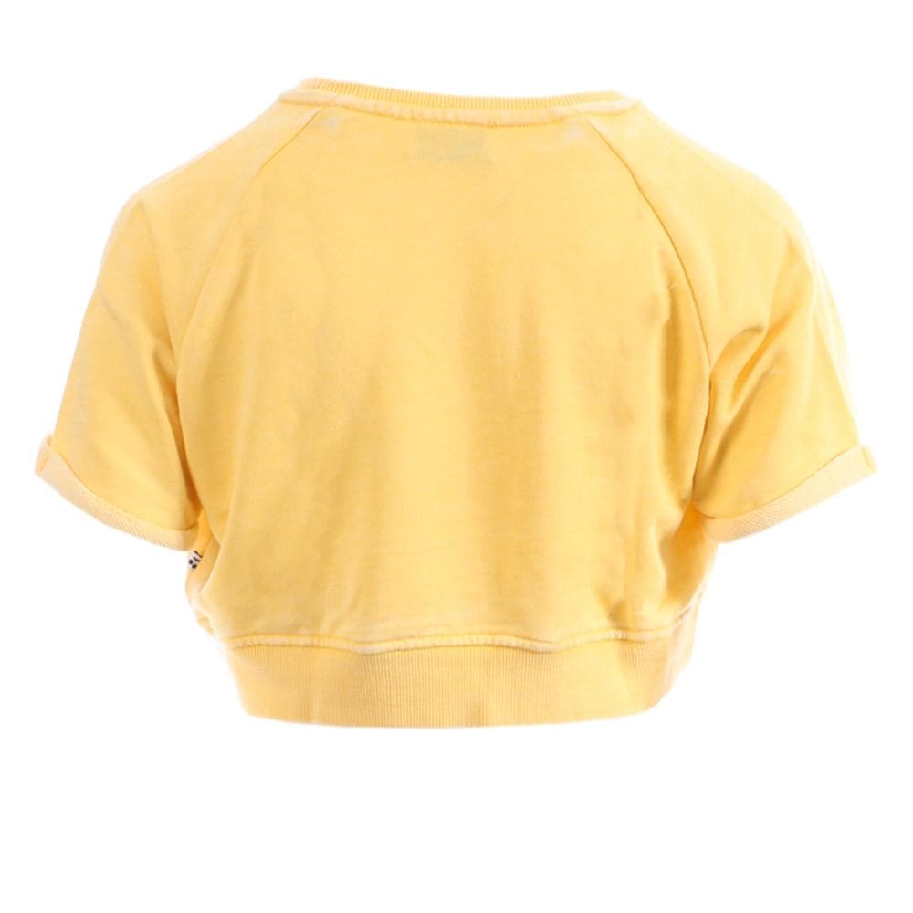 Sweat Court Jaune Fille Le Temps Des Cerises Damina 2