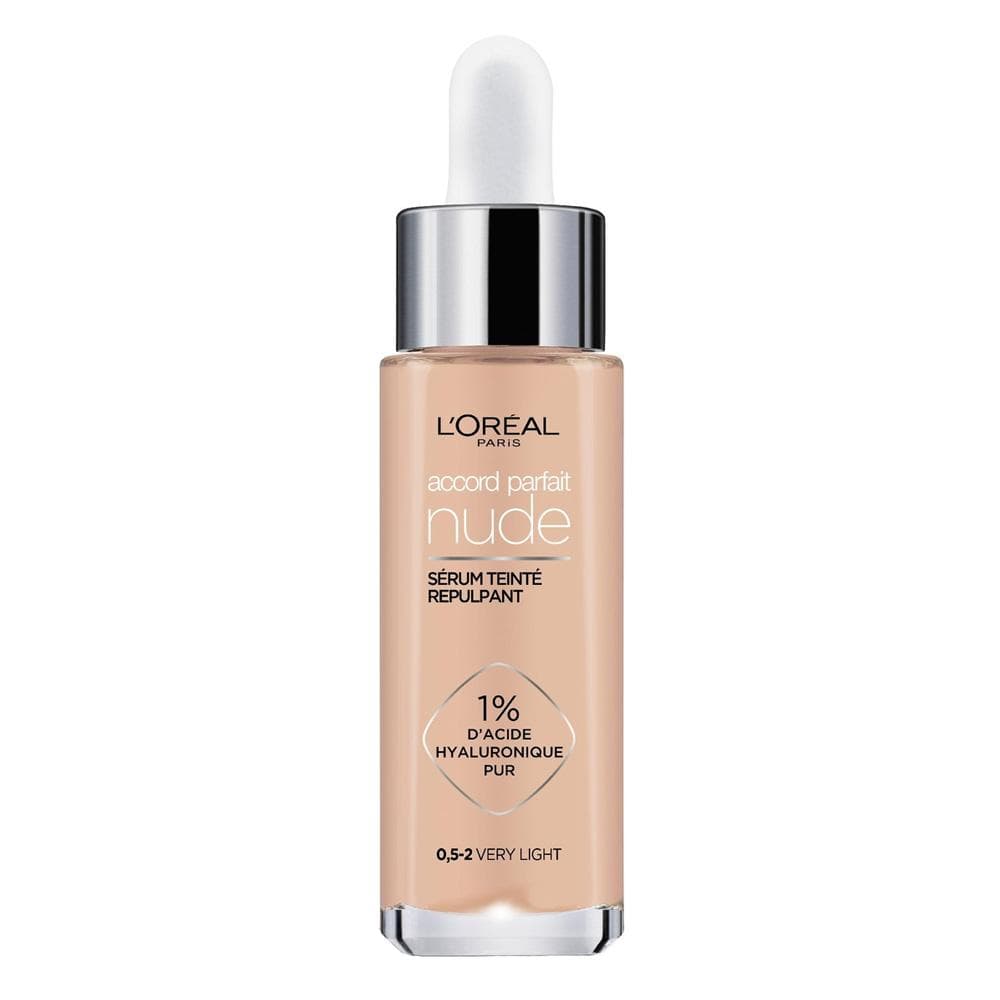 Sérum Teinté Repulpant L'Oréal Paris Accord Parfait Nude 0.5-2 Very Light 1