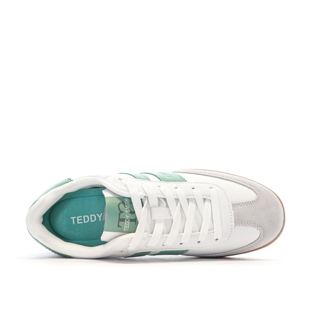 Baskets Blanc/Vert Femme Teddy Smith 120131 4