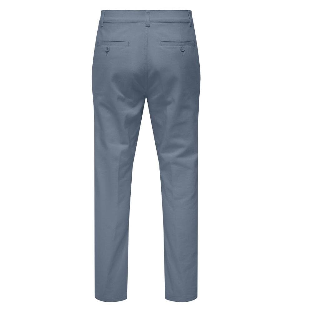 Pantalon fluide Bleu/Gris Homme Only & Sons Bologna 2