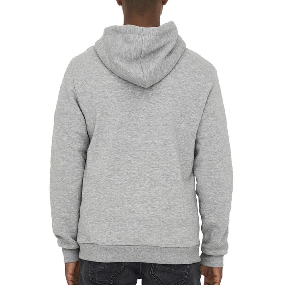 Sweat à Capuche Gris Homme Only & Sons Ceres 2