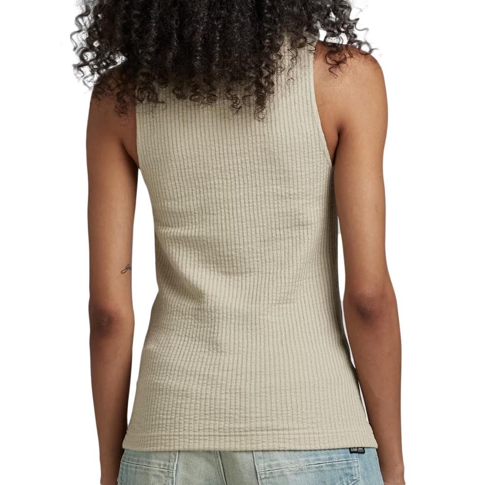 Débardeur Vert Femme G-Star Raw D23093 2