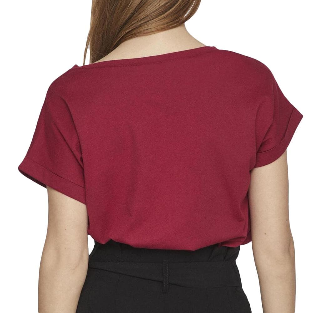T-shirt Rouge Femme Vila Dreamers 2