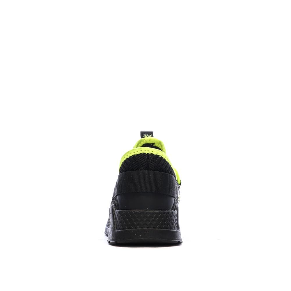 Baskets Noir/Jaune Garçon Kaporal Dofini 3