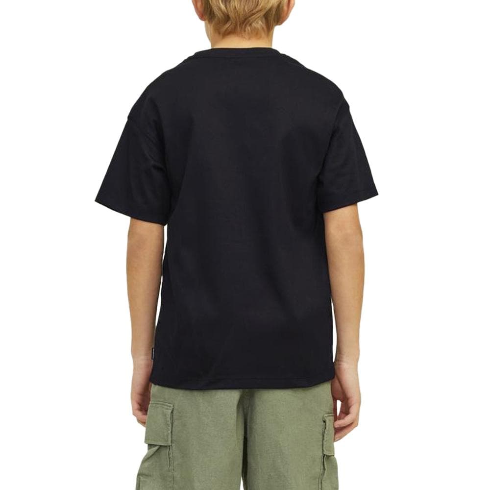 T-shirt Noir Garçon Jack & Jones Eurban 2