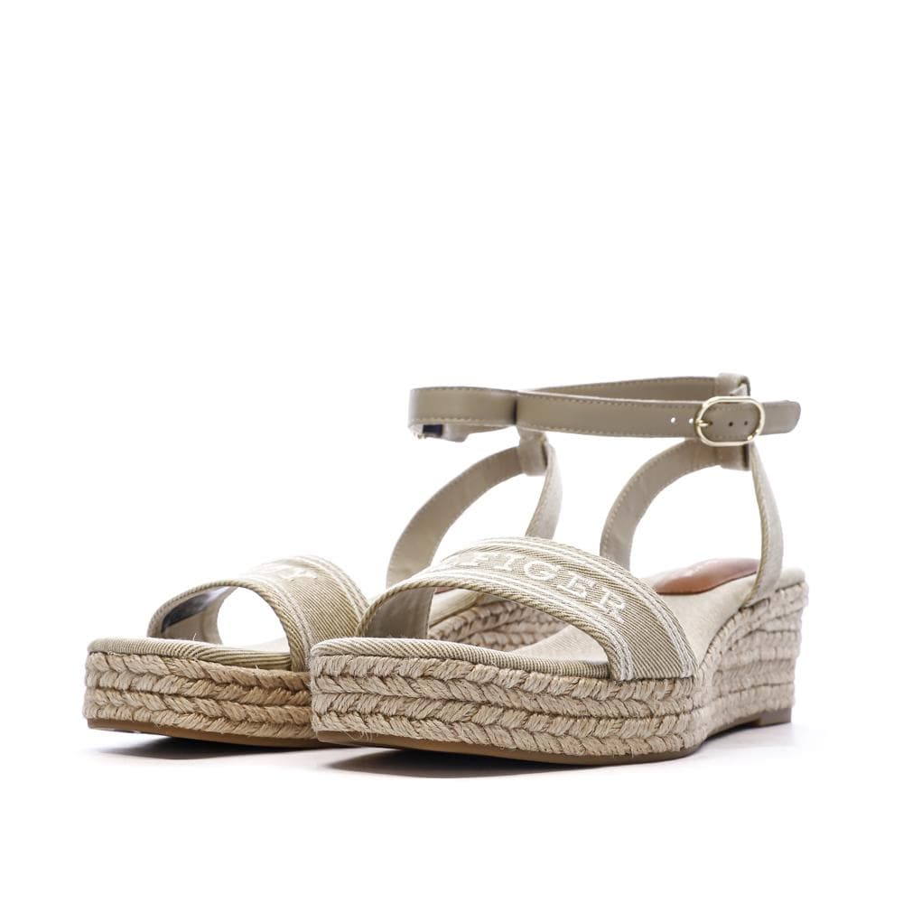 Sandales Beiges Femme Tommy Hilfiger Espad 6