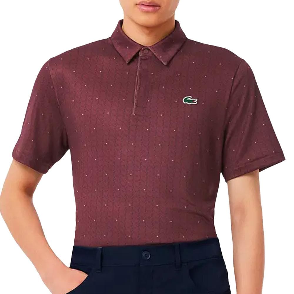 Polo Bordeaux Homme Lacoste DH5175 1