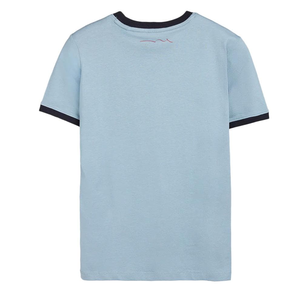 T-Shirt Bleu Homme Teddy Smith Ticlass 2