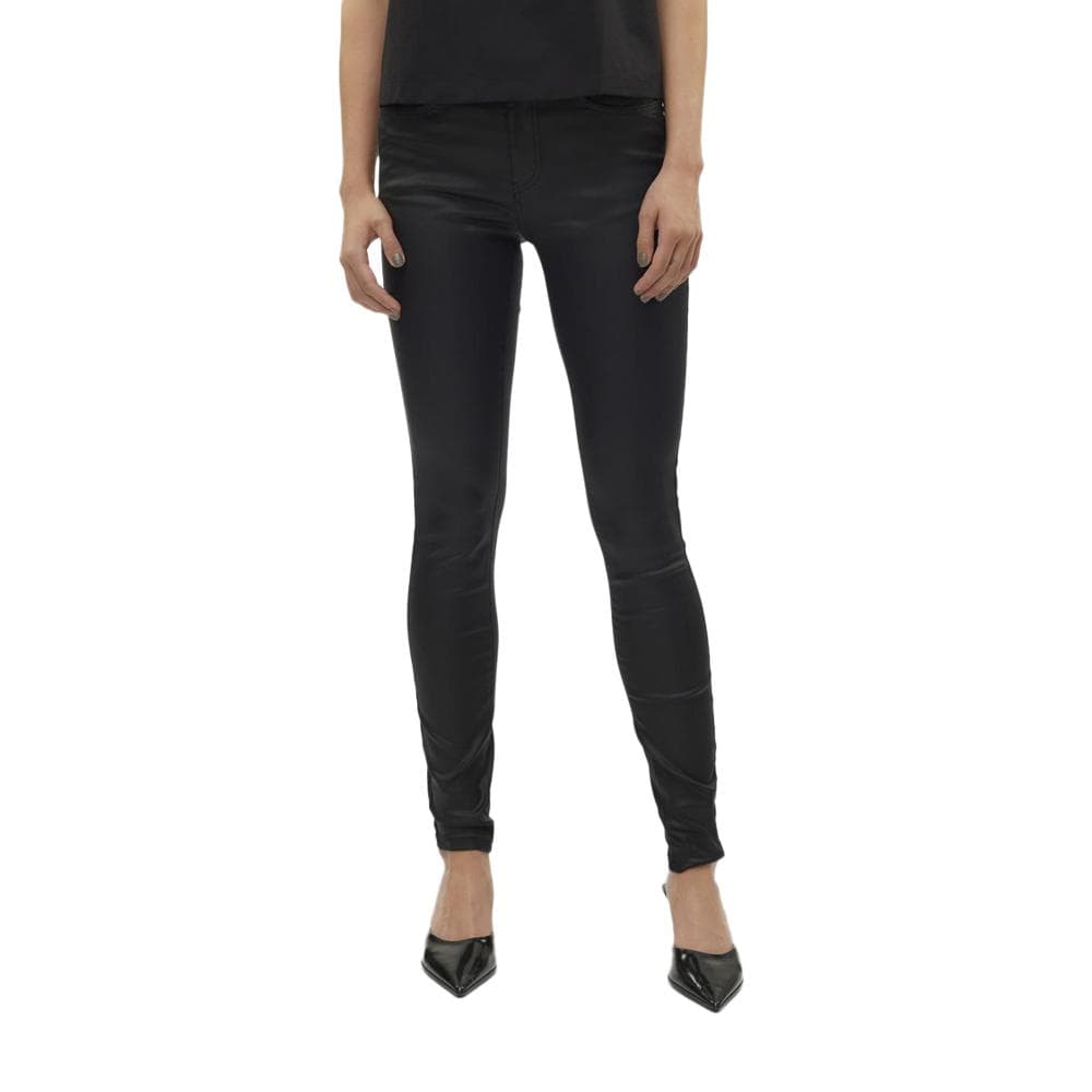 Pantalon Slim Noir Femme Vero Moda Flash 1