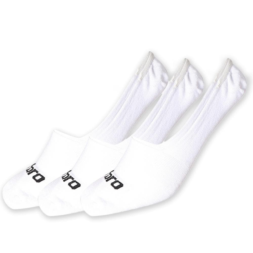 Pack 3 Chaussettes invisibles blanc homme/femme Umbro 1