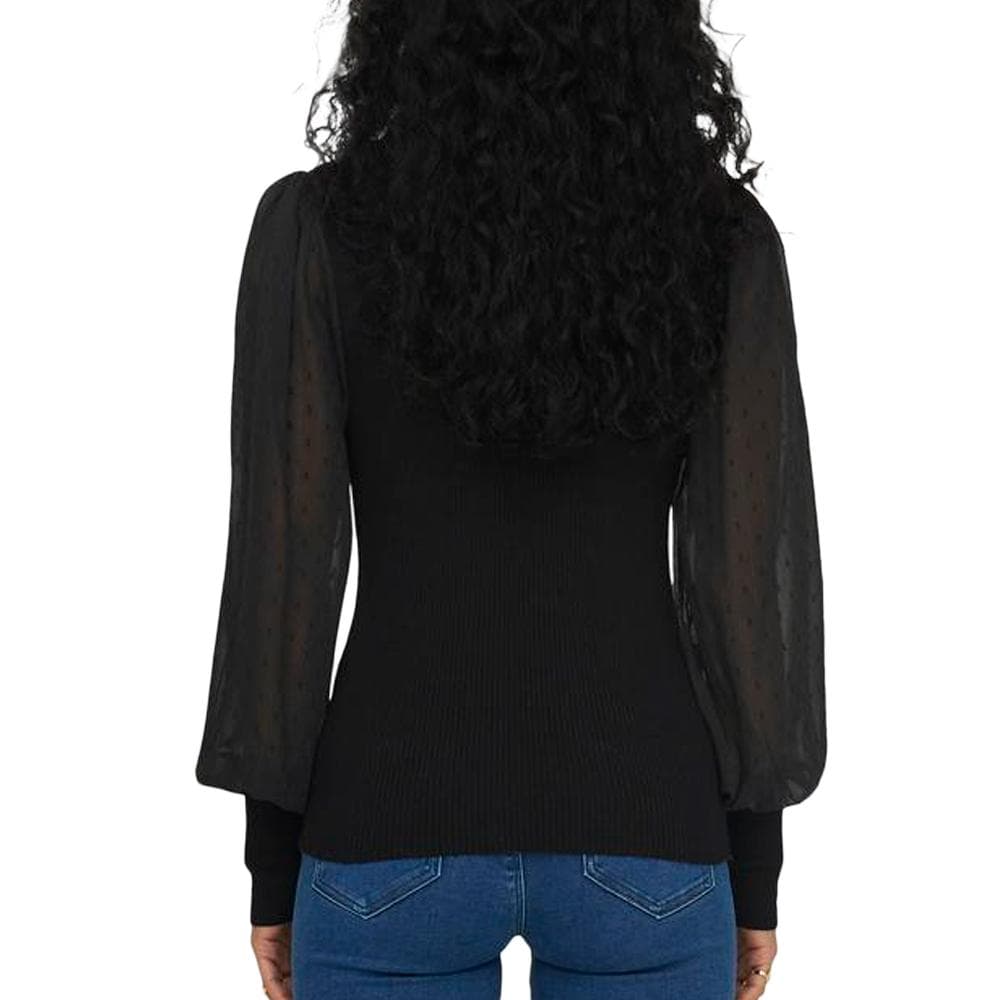 T-Shirt Manches Longues Noir Femme Only Jasmine 2