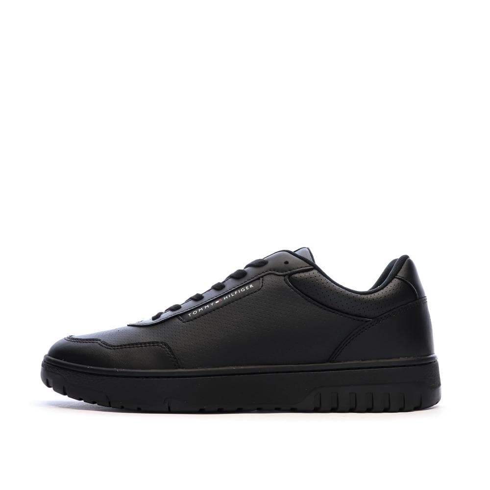 Baskets Noires Homme Tommy Hilfiger Th Hi Vulc 1