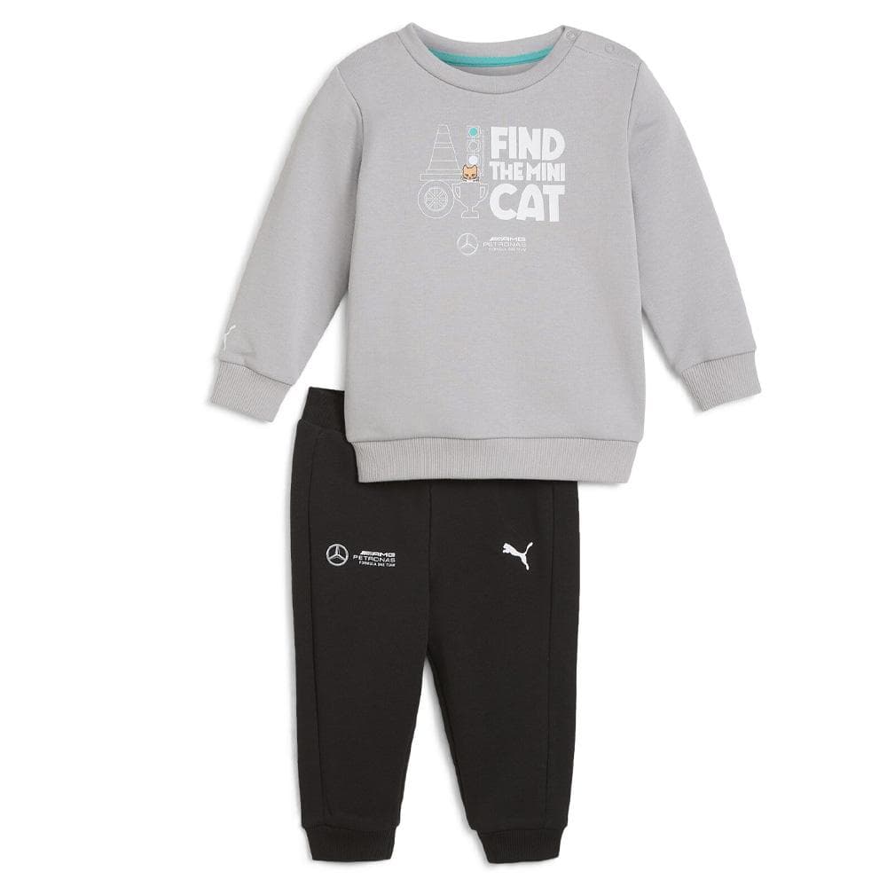 Survêtement Gris/Noir Garçon Puma Toddler 1