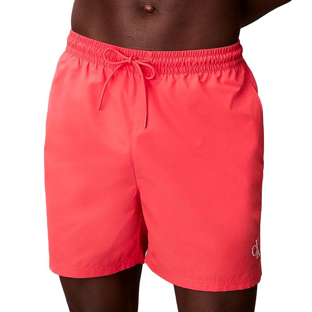 Short de bain Rose Homme Calvin Klein Jeans Drawstrings 1