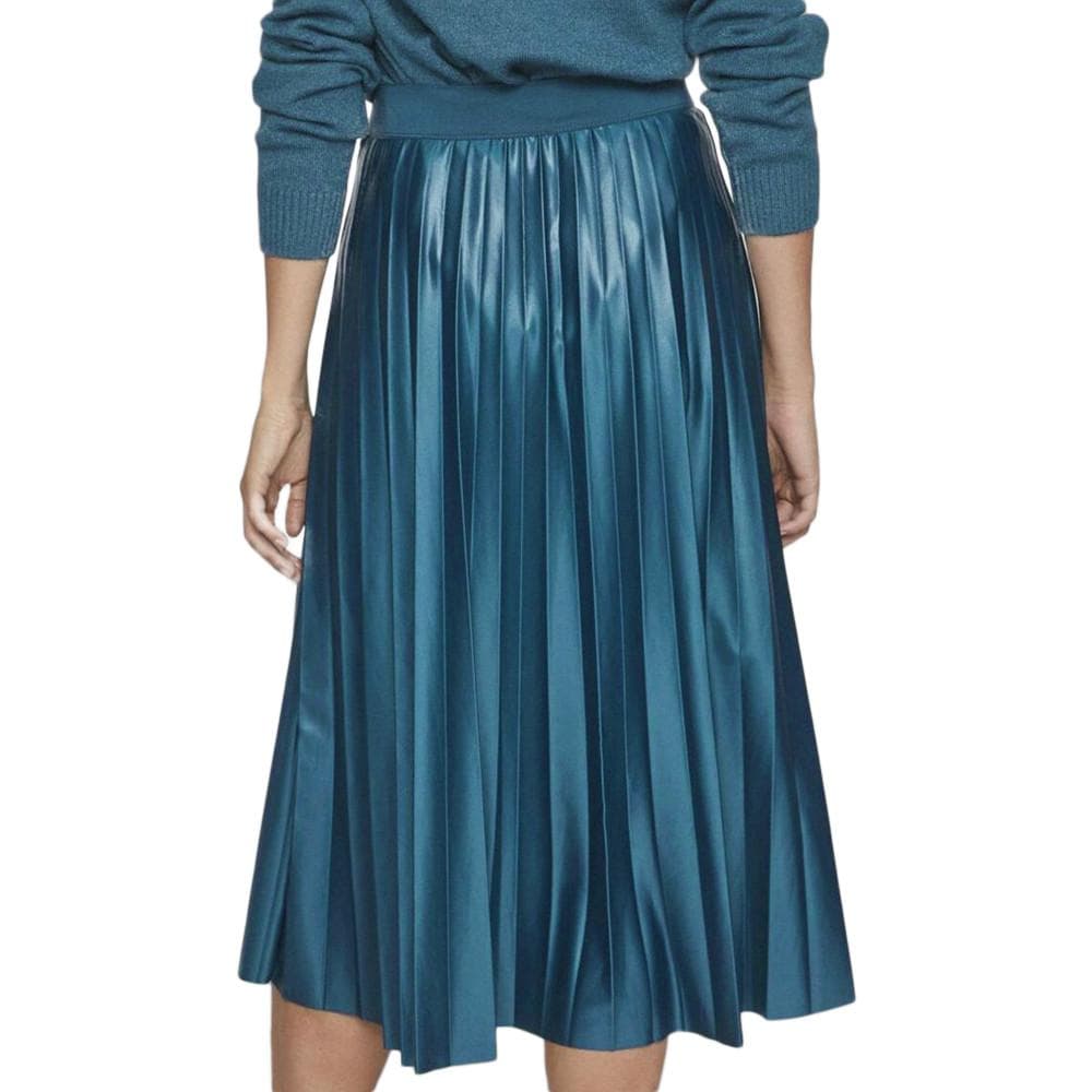 Jupe Plissée Bleu Femme Vila Nitban 2