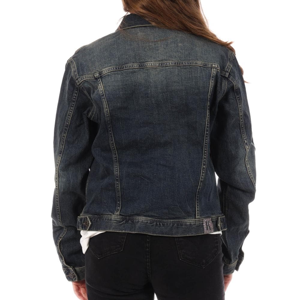 Veste en Jean Bleu Foncé Femme Kaporal NISTA 2