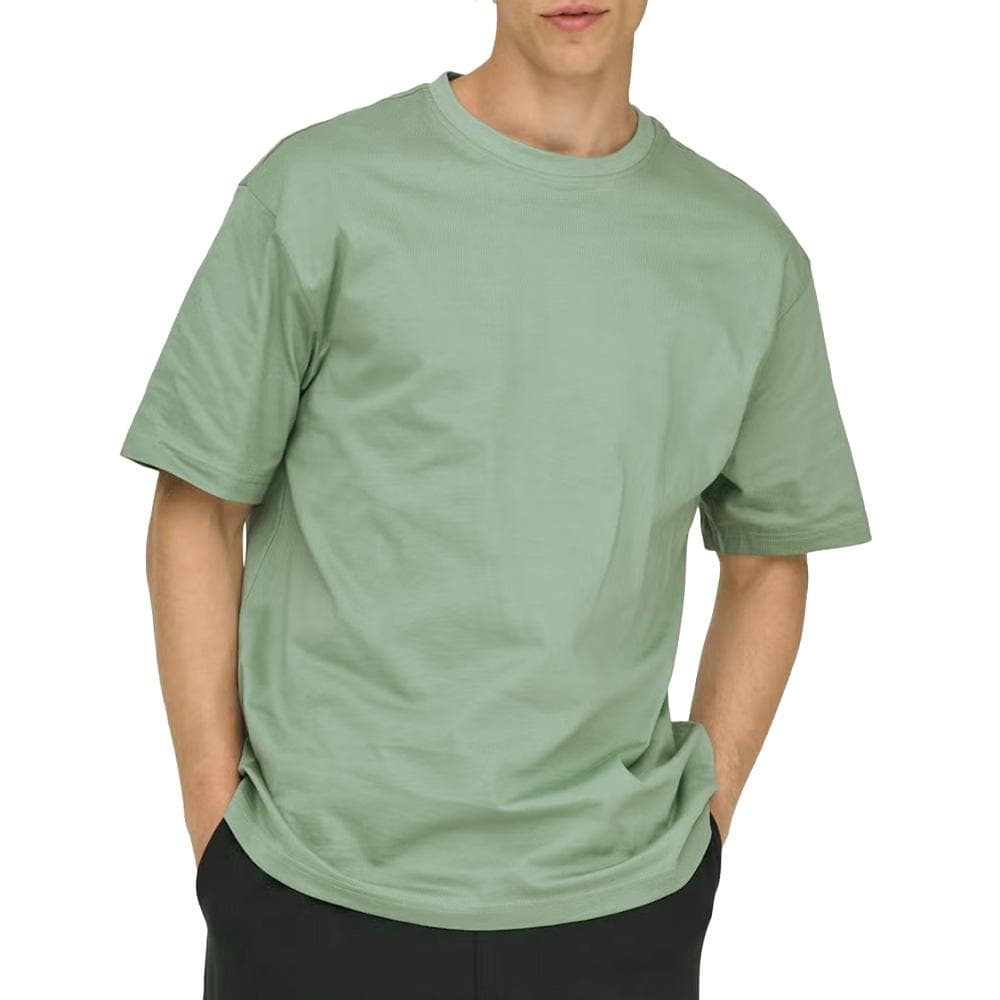 T-shirt Vert Homme Only & Sons Jeff Rlx 1
