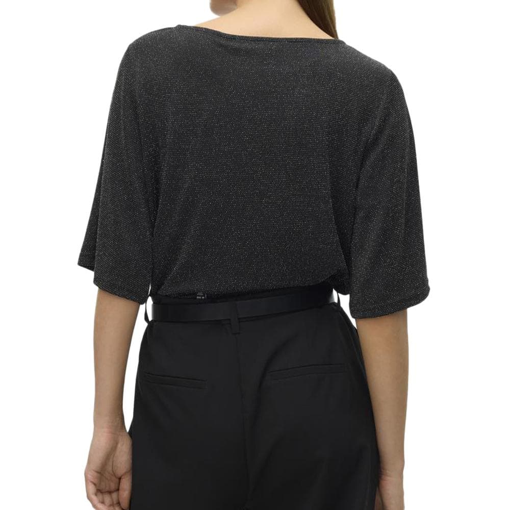 Top Noir/Argenté Femme Vero Moda Kanva 2