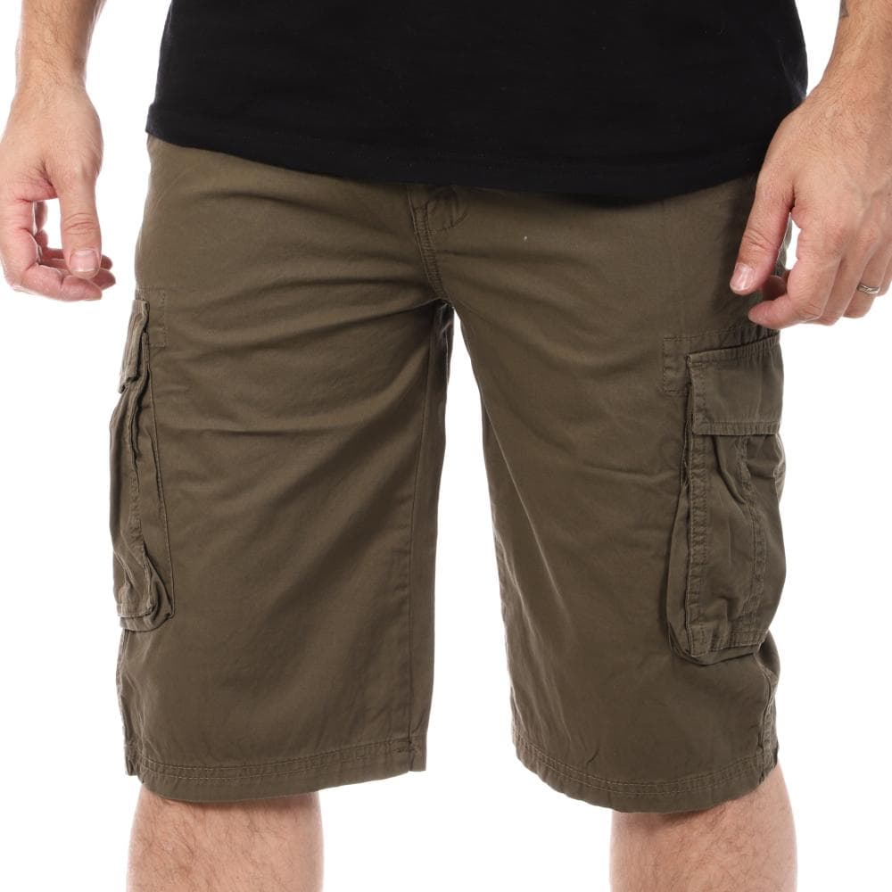 Short Kaki Homme Schott Cargo 1