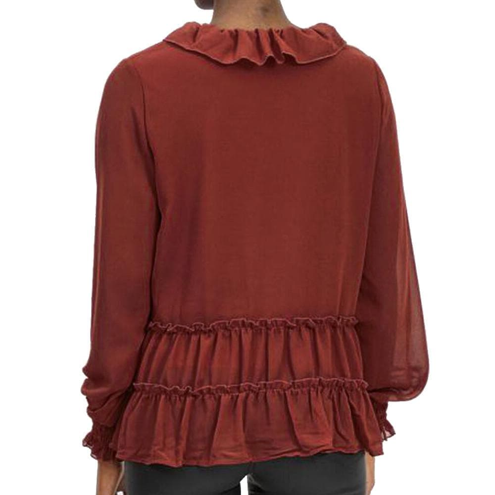 Blouse Terracotta Femme Vila VILISANN 2