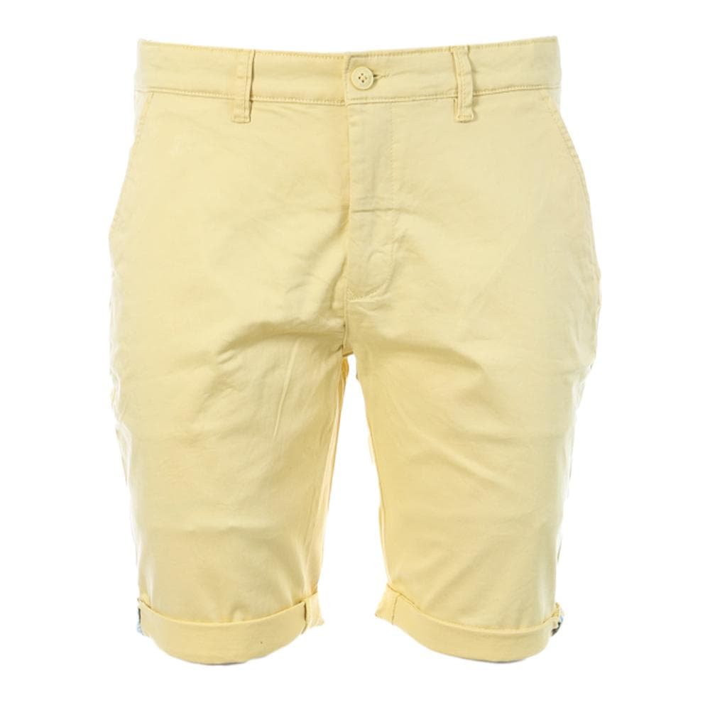 Short Jaune Fluo Homme American People Most 1