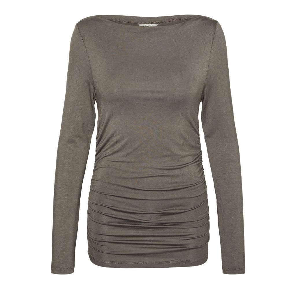 T-Shirt Taupe Femme Vero Moda Saanvi 1