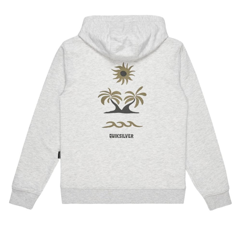 Sweat à Capuche Gris chiné Garçon Quiksilver Fineline 2