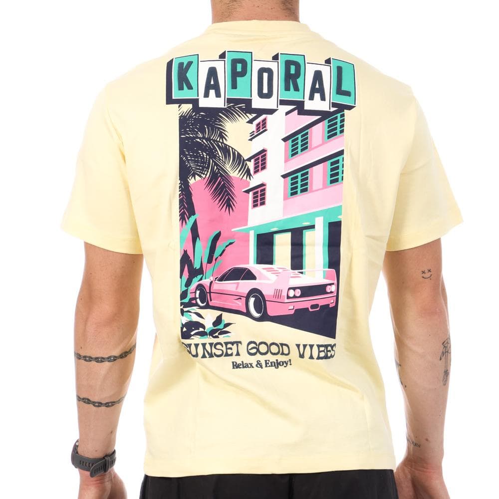 T-Shirt Jaune Homme Kaporal TYSONE 2