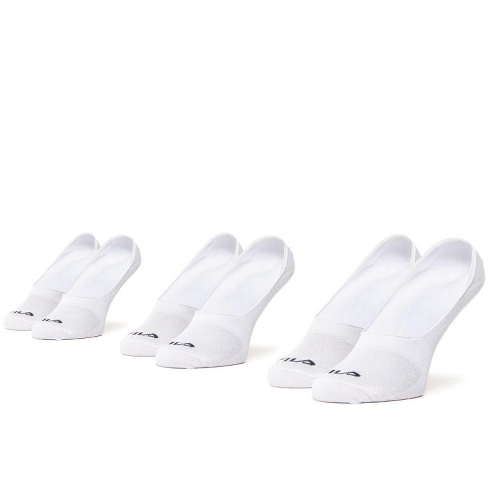 x3 Paires de chaussettes Blanches Fila 1