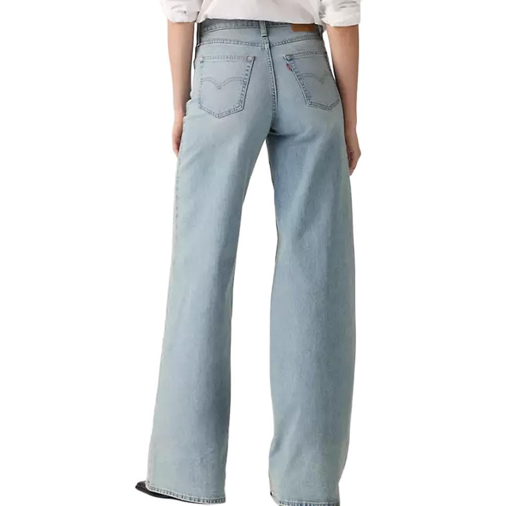 Jean Baggy Bleu Femme Levi's 728 Wide 2