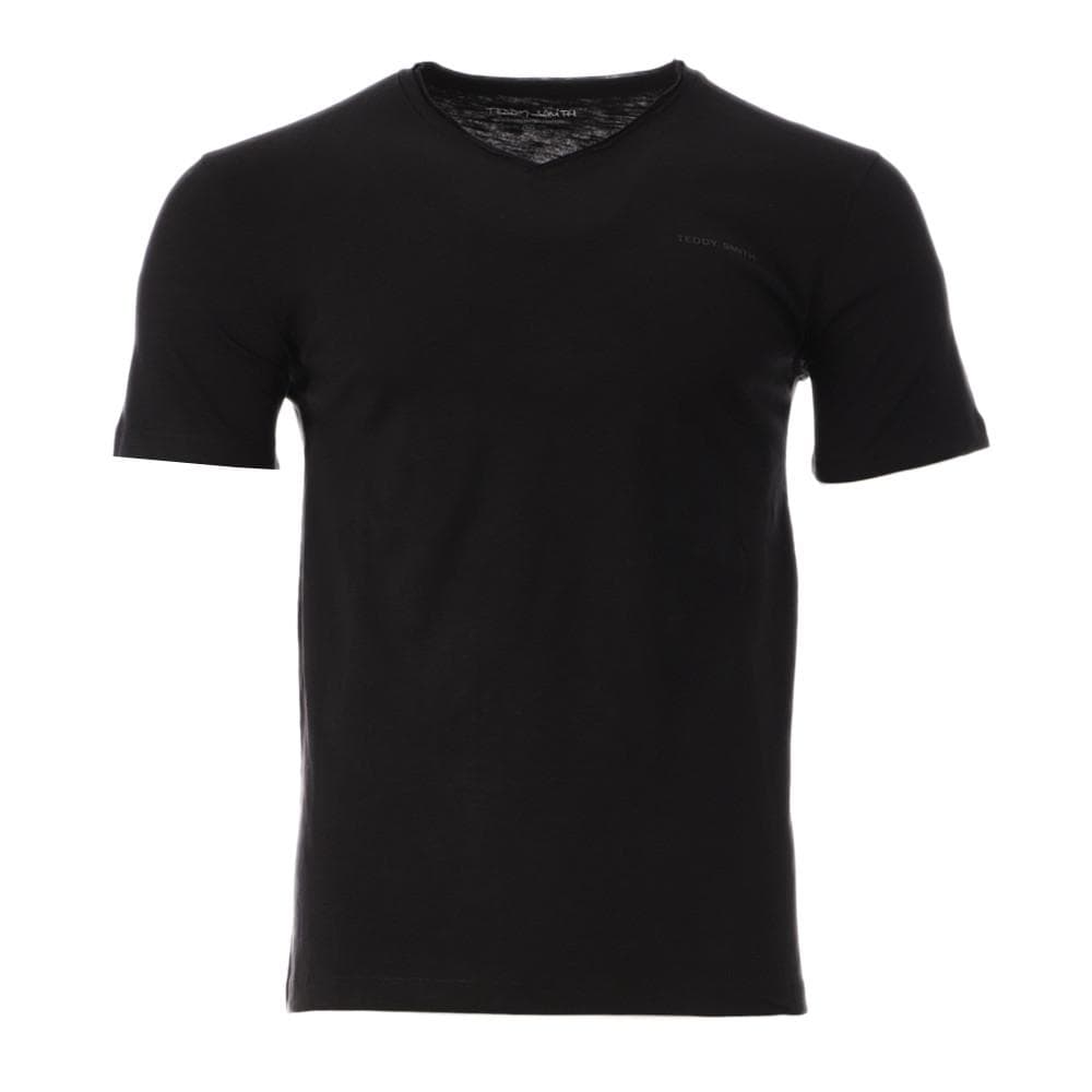 T-shirt Noir Homme Teddy Smith Gildas 1