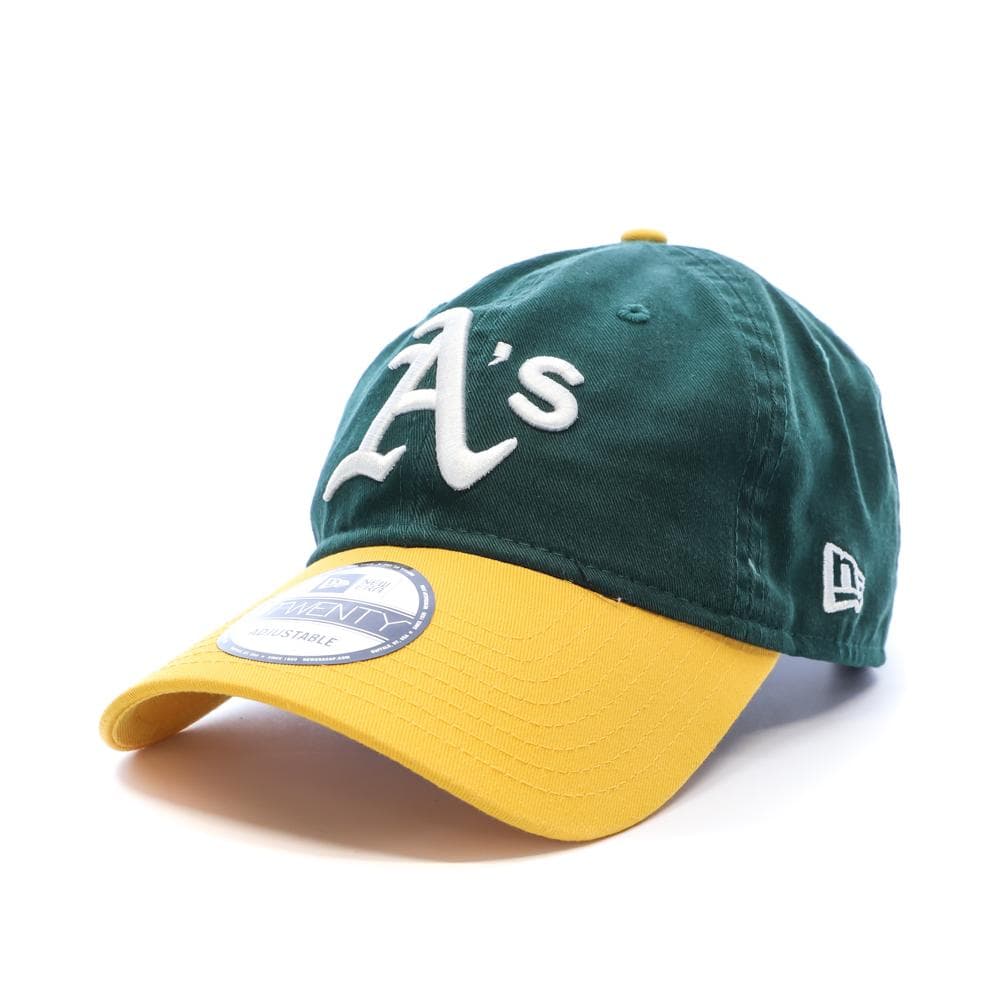 Casquette Verte Foncé/Jaune Homme New Era Oakat 1
