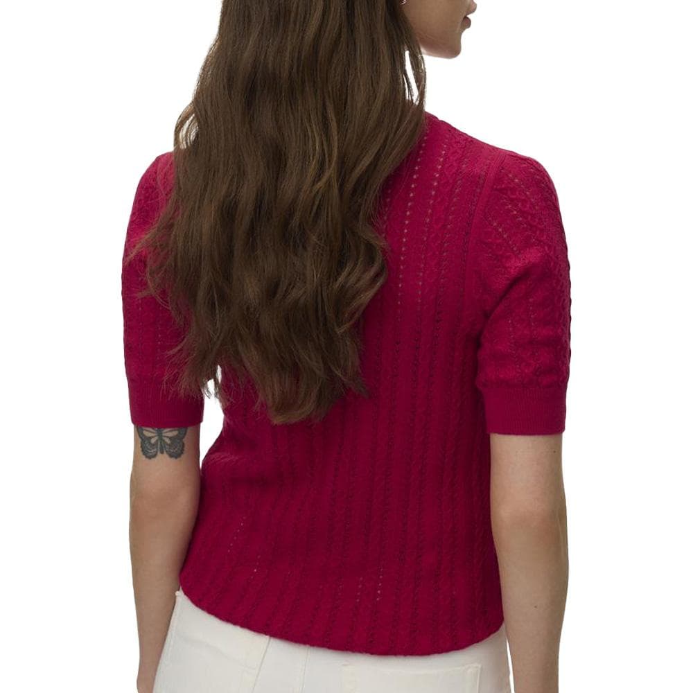Pull Rose Femme Vero Moda Morena 2