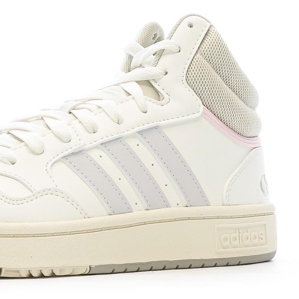 Baskets Beige/Rose Femme Adidas Hoops 3.0 7
