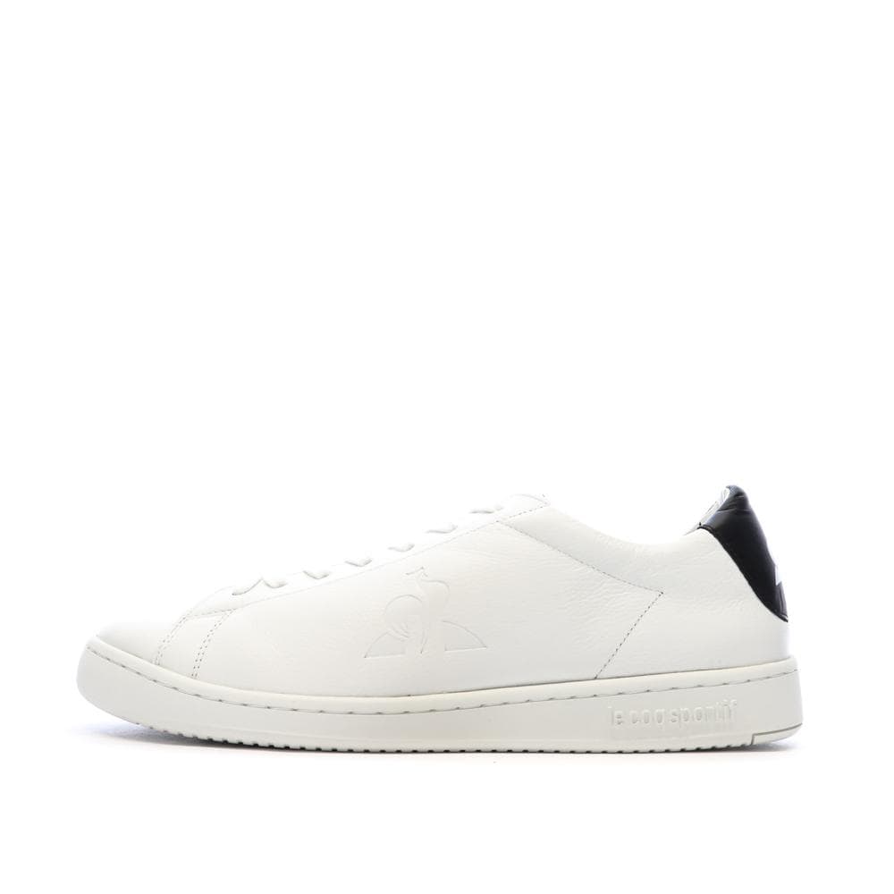 Baskets Blanches/Noires Homme Le Coq Sportif Phenix 1
