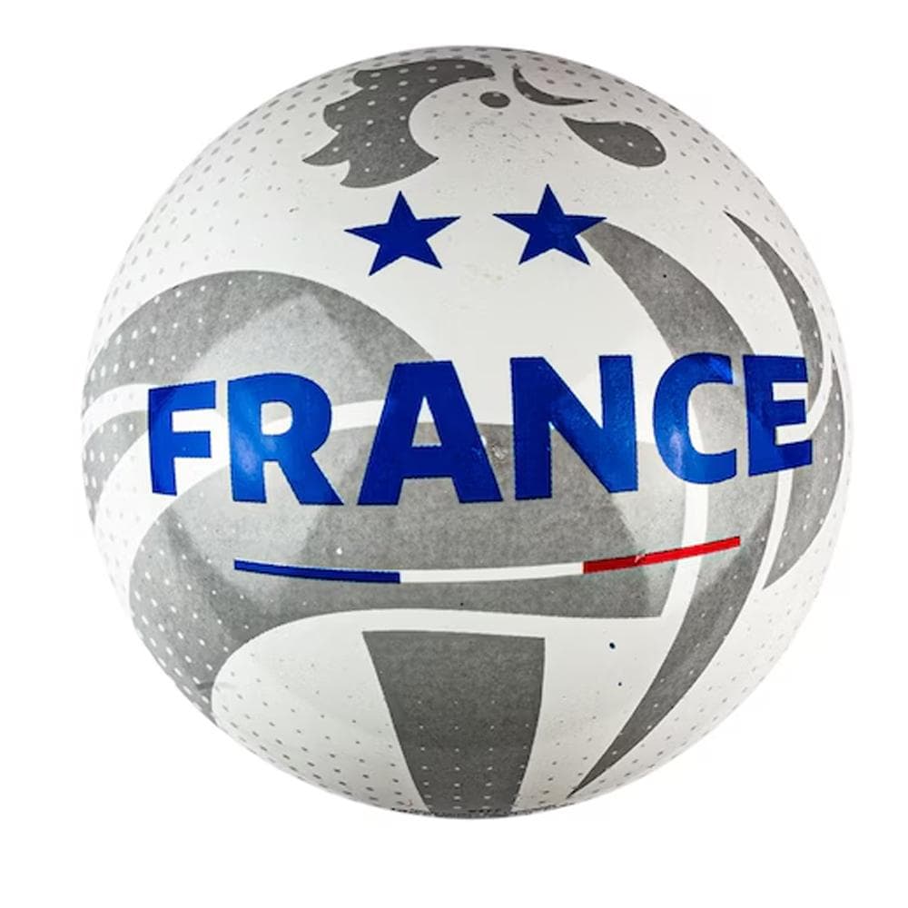 FFF Ballon de plage Blanc Enfant 266798 1